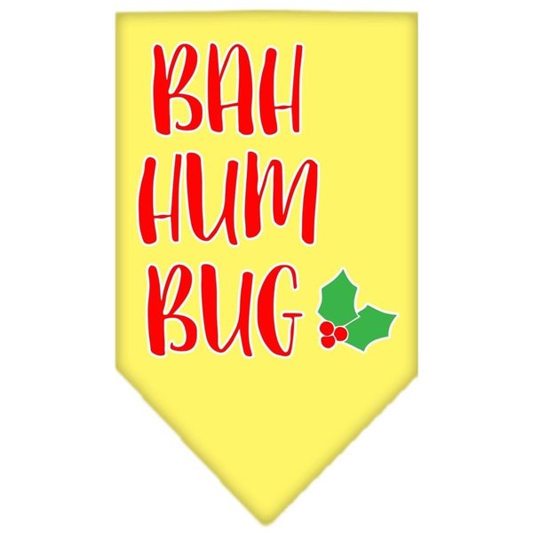 Bah Humbug Screen Print BandanaYellow Small
